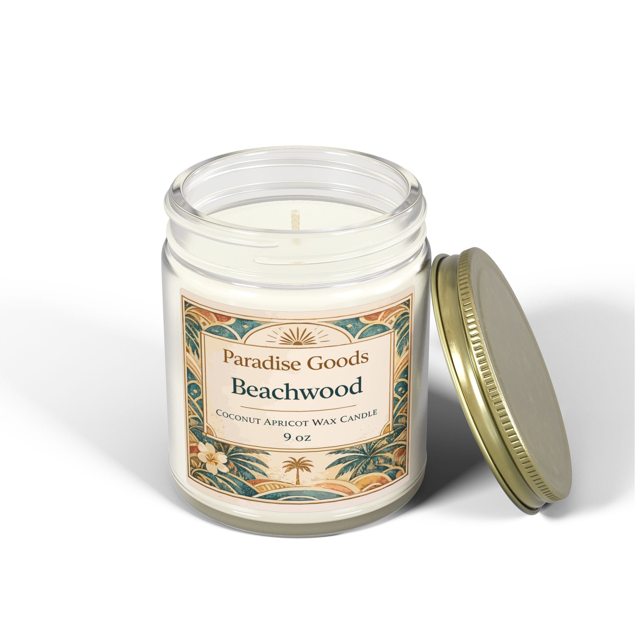 Paradise Goods Beachwood Candle