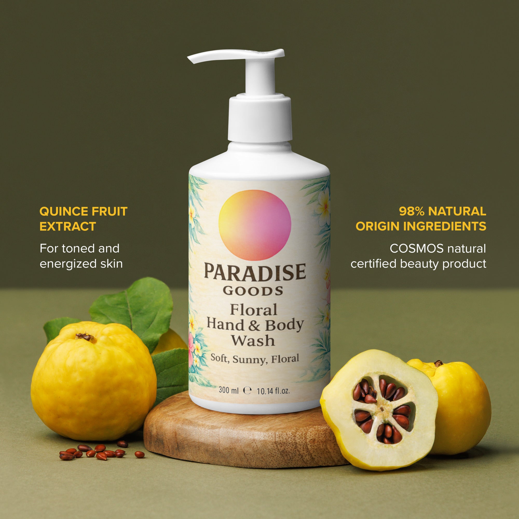 Paradise Goods Floral Hand & Body Wash