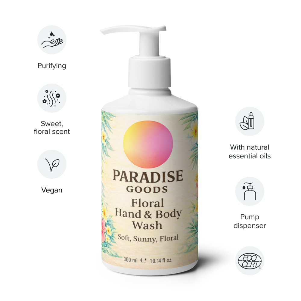 Paradise Goods Floral Hand & Body Wash