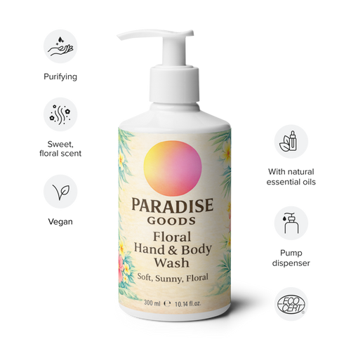 Paradise Goods Floral Hand & Body Wash